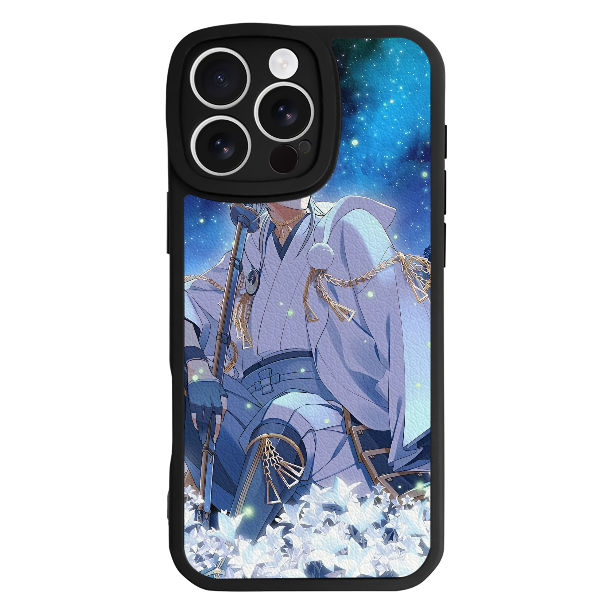 （画像用） 刀剣乱舞 Touken Ranbu 【iPhone 16シリーズ対応】シリコンスマホケース（レザー調） 材質：シリコン